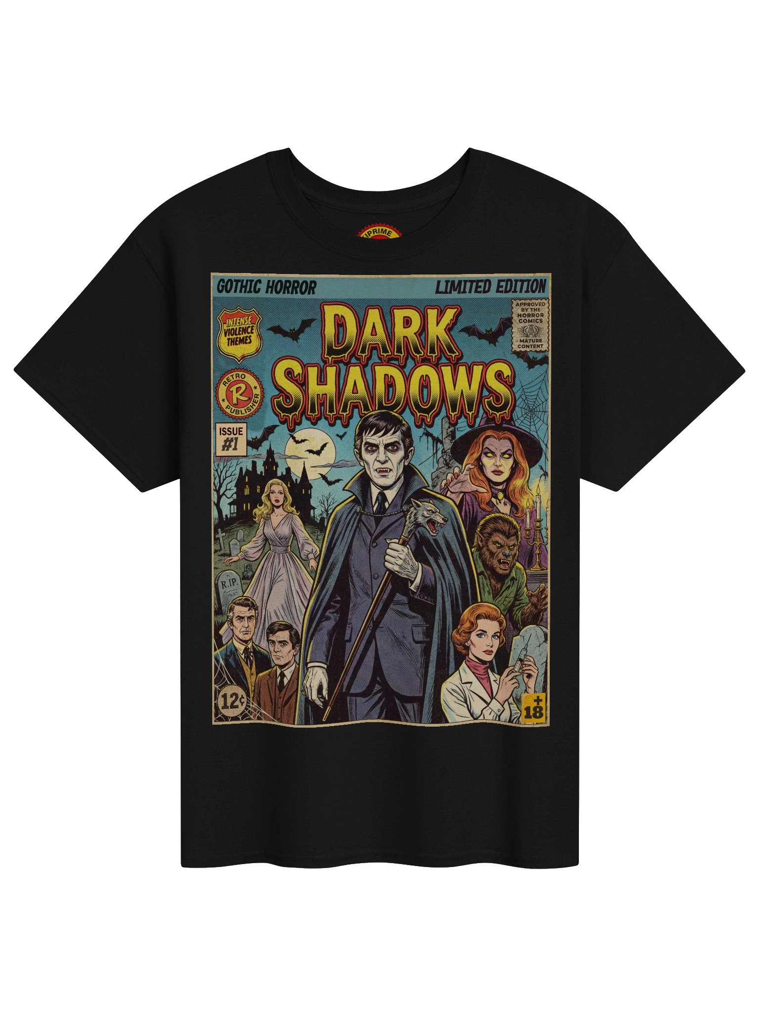 Dark Shadows Comic Art T-Shirt product image (1)