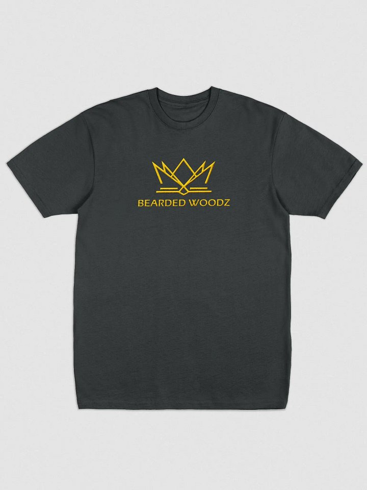 Men's Classic Bearded Woodz T-Shirt (Gold Embroidery) product image (1)