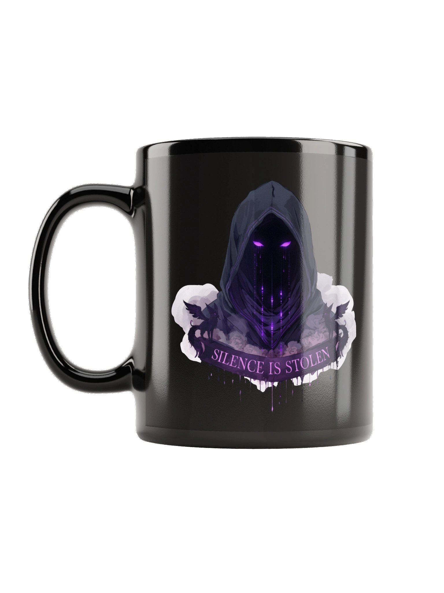 Whispering Shadows Black Mug product image (3)
