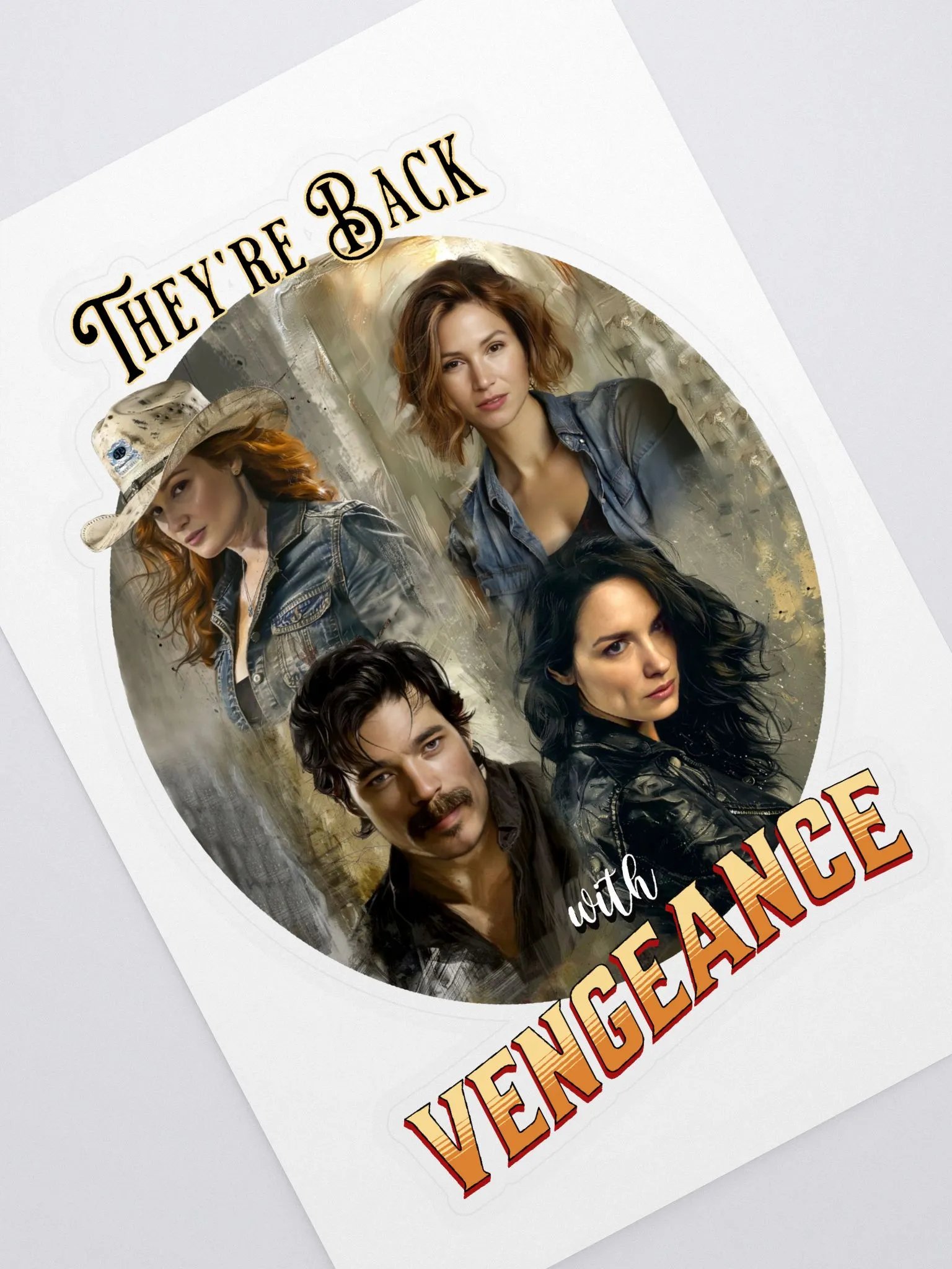 Cut Vengeance Stickers product image (1)