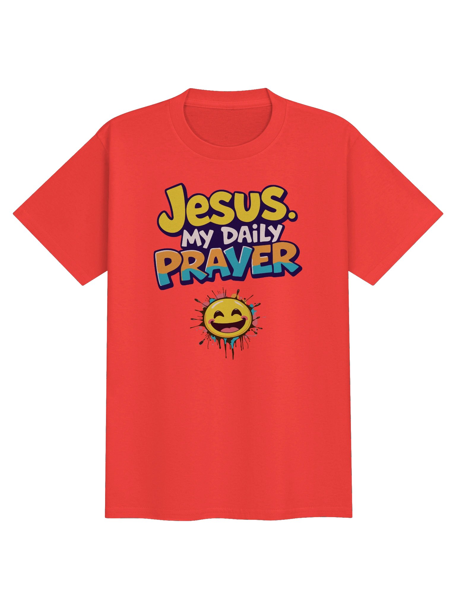 Jesus My Daily Prayer Girls T-Shirt product image (3)