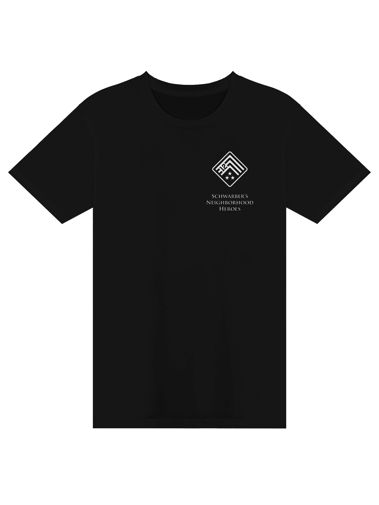 Schwarber’s Neighborhood Heroes Classic Tee (White Logo) product image (1)