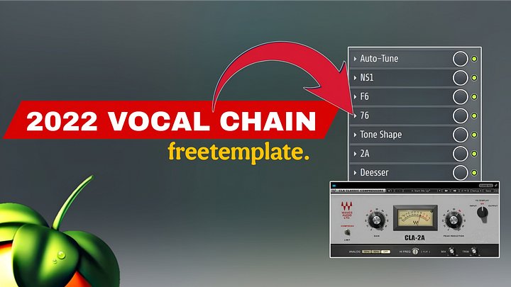 Free 2022 FL Studio 25 Vocal Mixing Template product image (1)