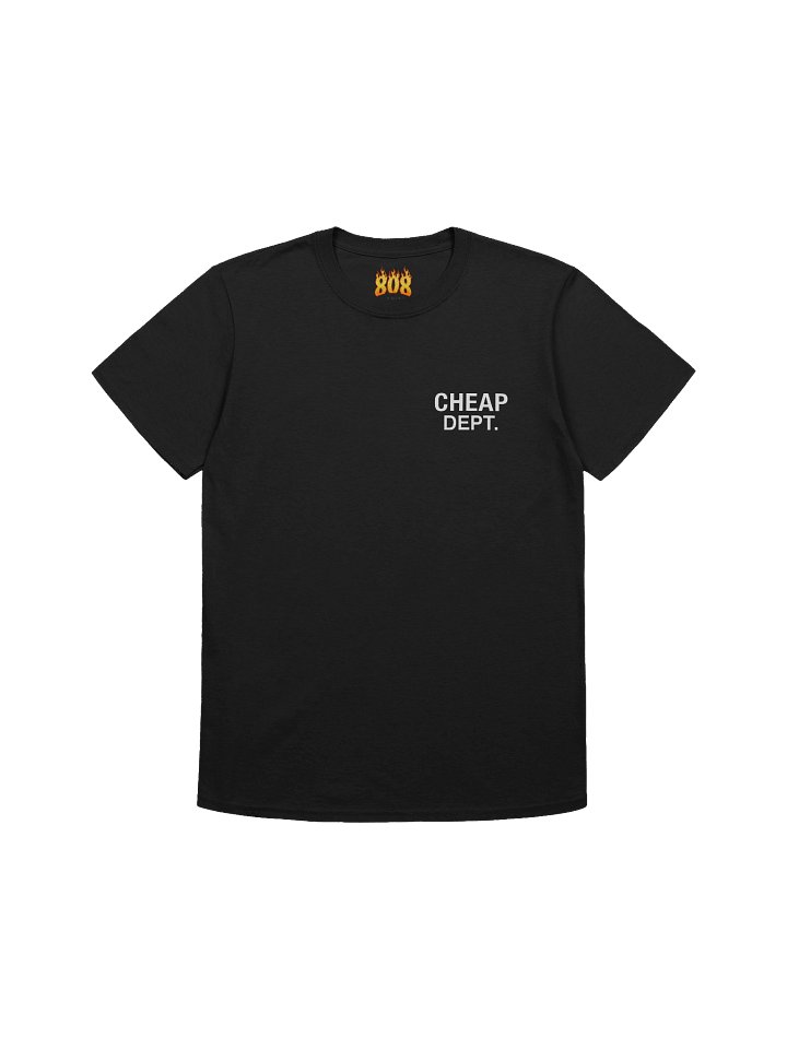 CHEAP DEPT. T-Shirt blk product image (1)
