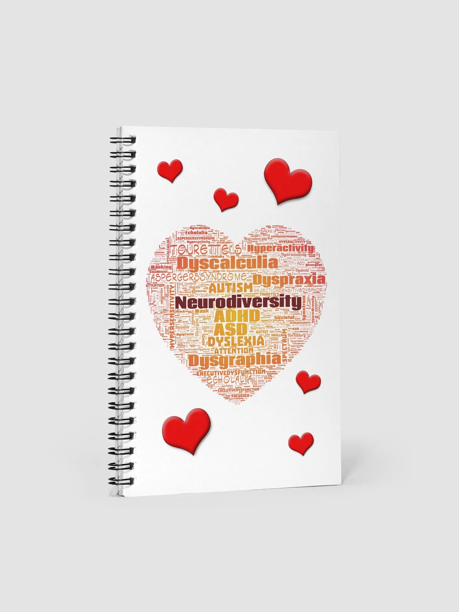 Neurodiversity Spiral Notebook product image (1)
