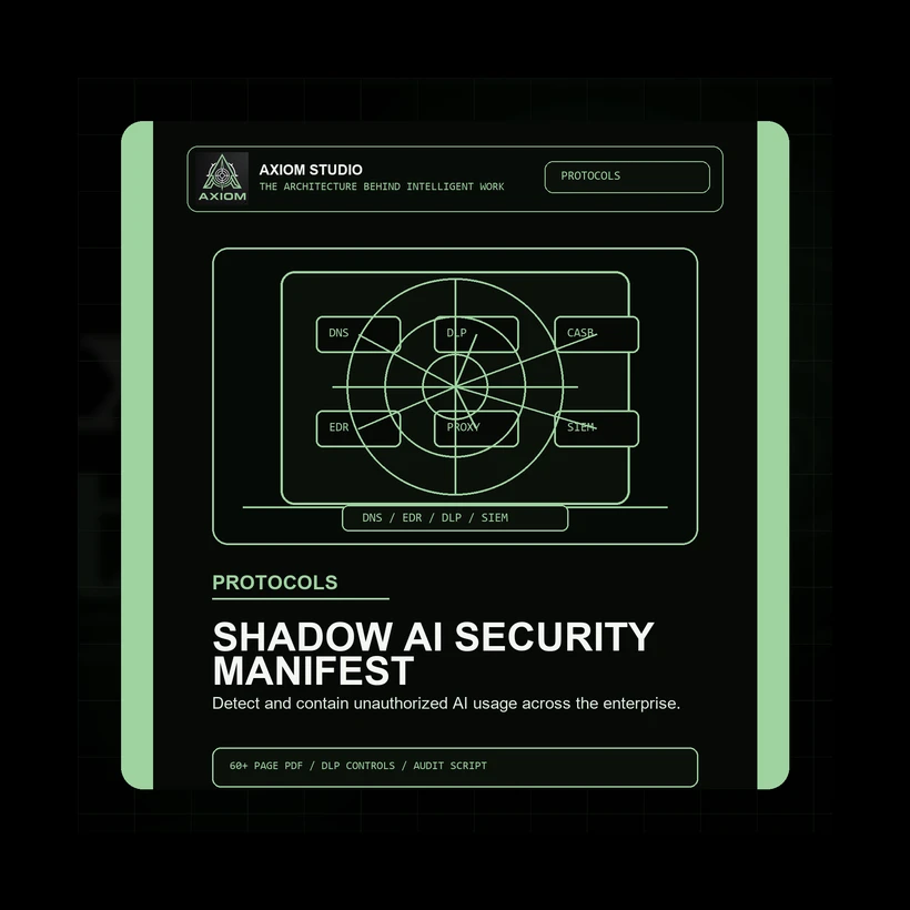 Corporate Shadow AI Mitigation & Security Manifest product image