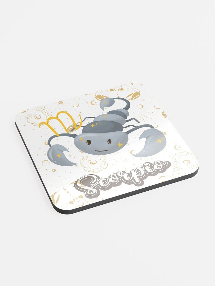 Scorpio Cork Coaster product image (2)