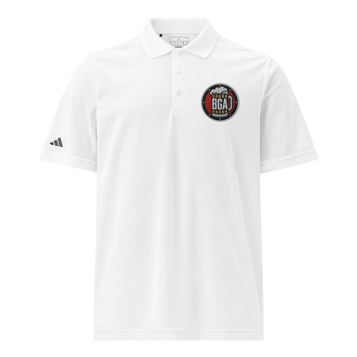 Beer God Sport Polo - White product image (1)