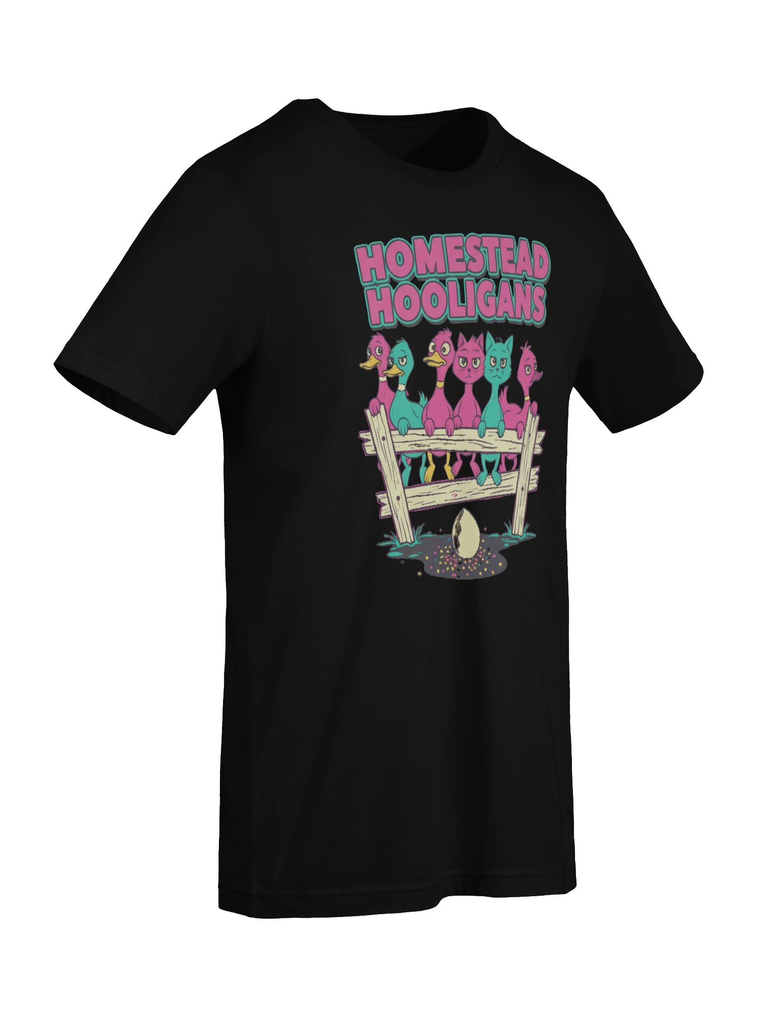 Homestead Hooligans Duck and Cat Gang Tee product image (7)