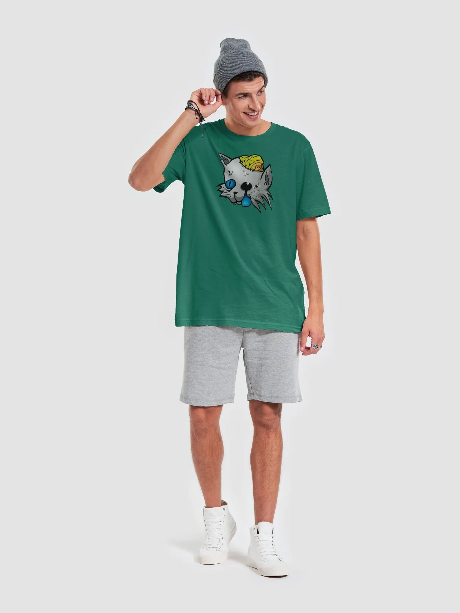 Zombie Cat Premium T-shirt product image (6)