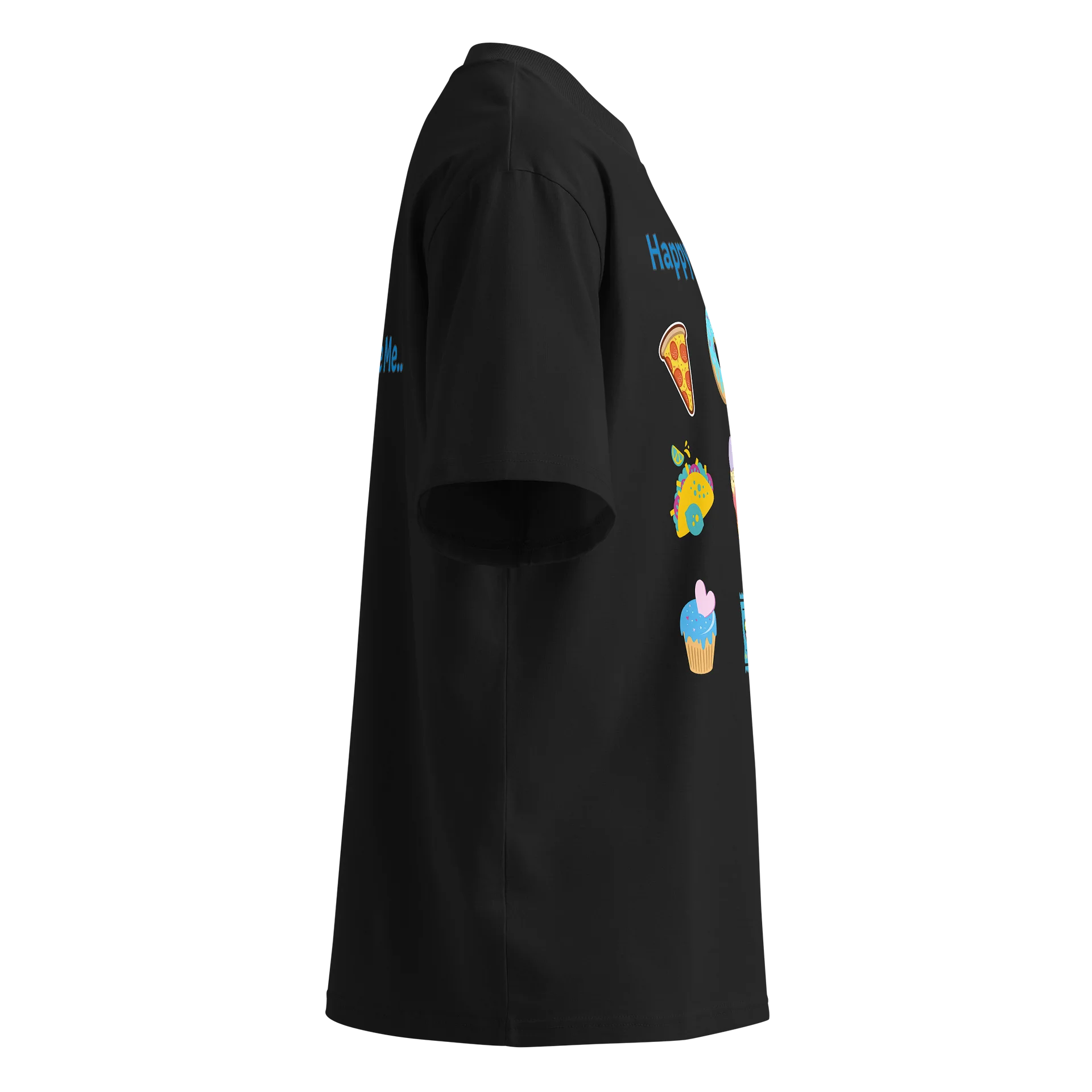 Happy Thoughts - Junk Food Lover - Stanley/Stella Unisex Organic Oversized T-Shirt SATU020 product image (8)