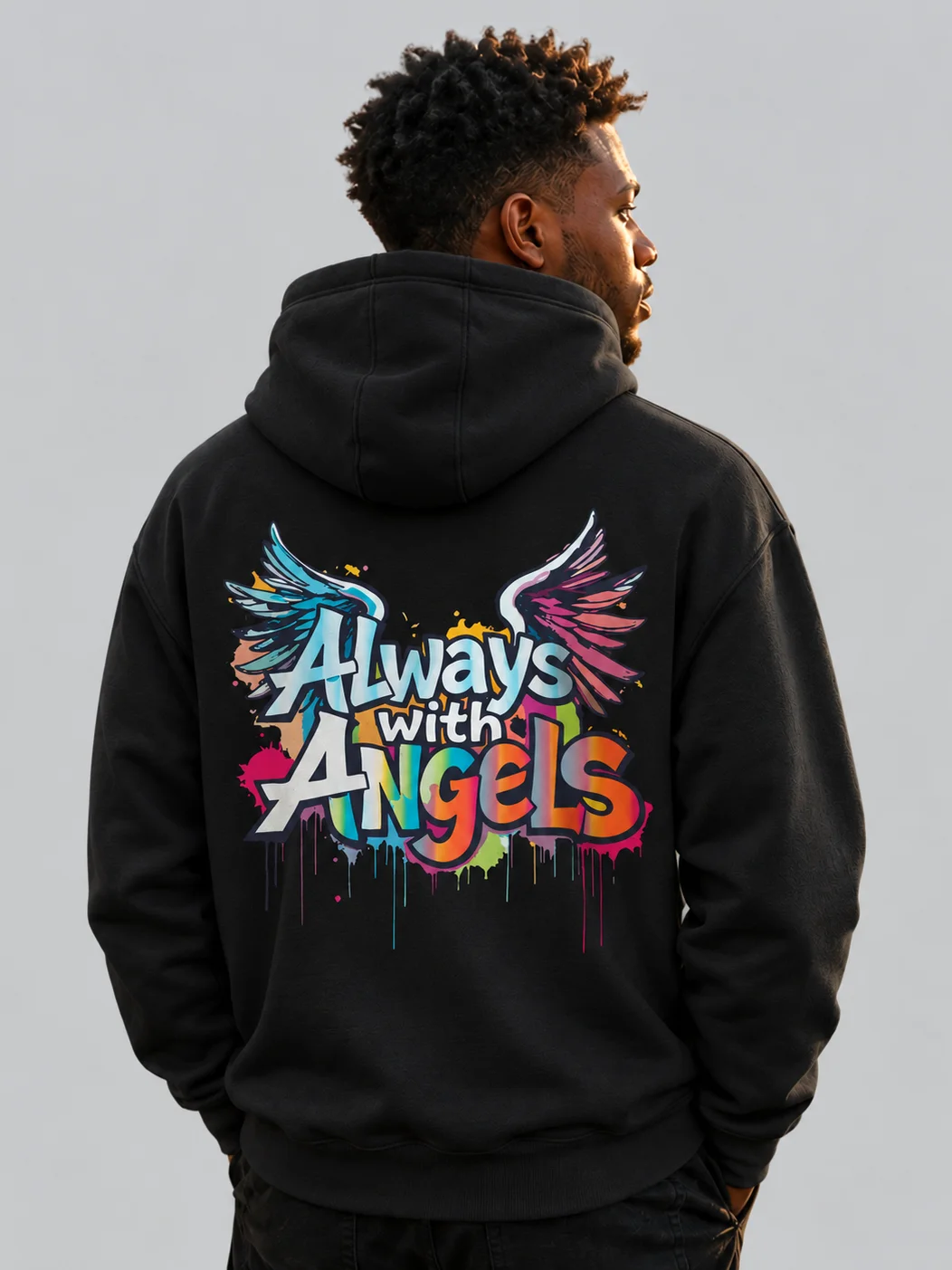 Always With Angels Hoodie product image (1)