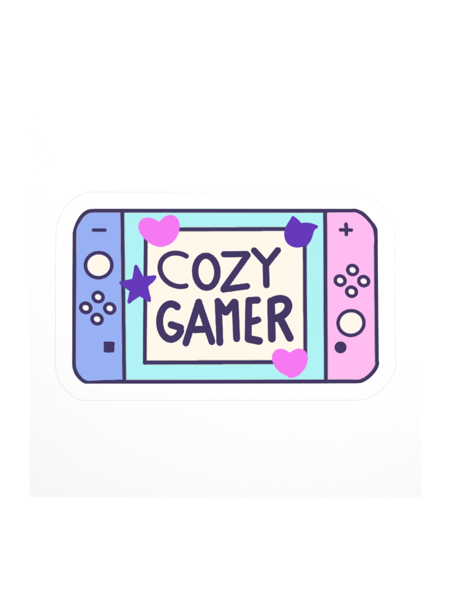 Cozy Gamer Sticker product image (1)