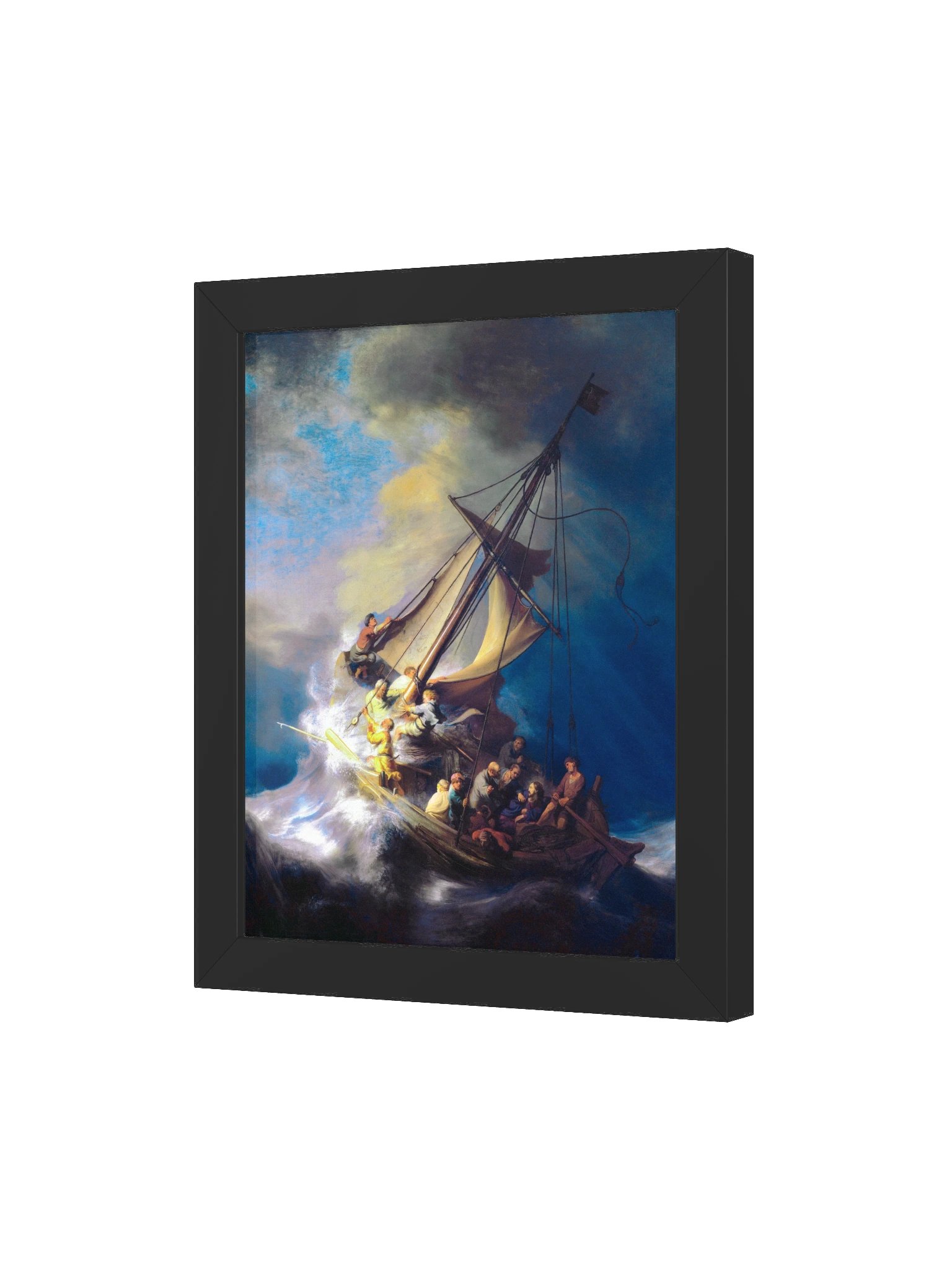 The Storm on the Sea of Galilee — Small Framed Matte Poster product image (7)