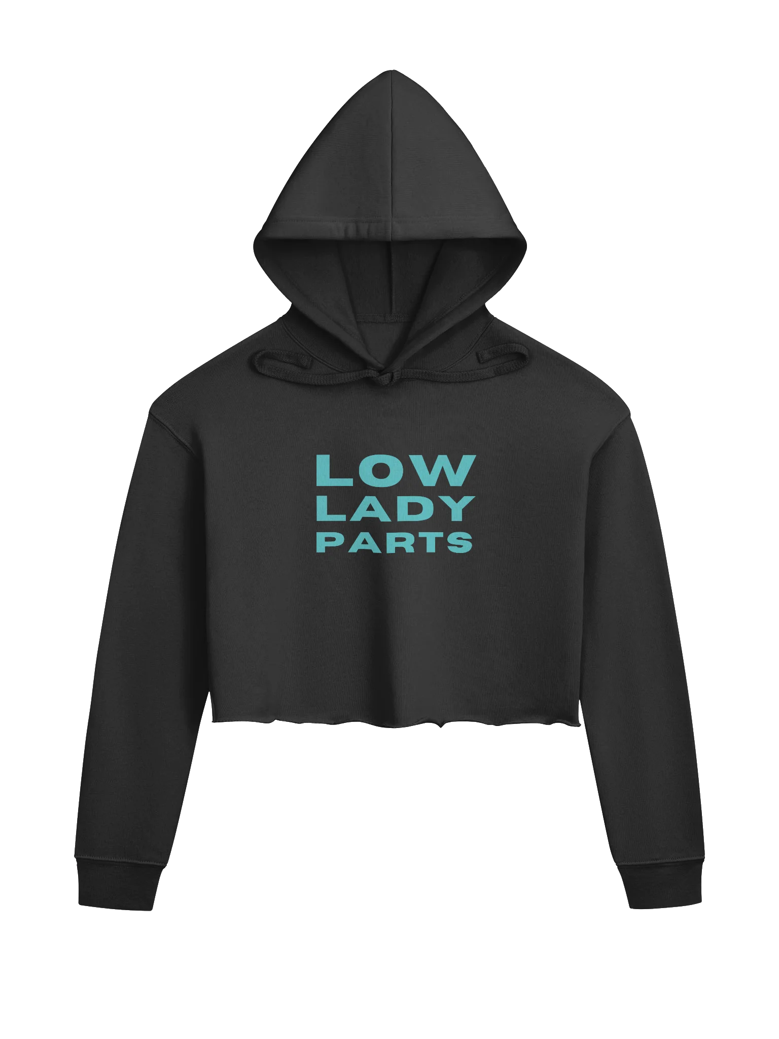 low lady crop hoodie product image (1)