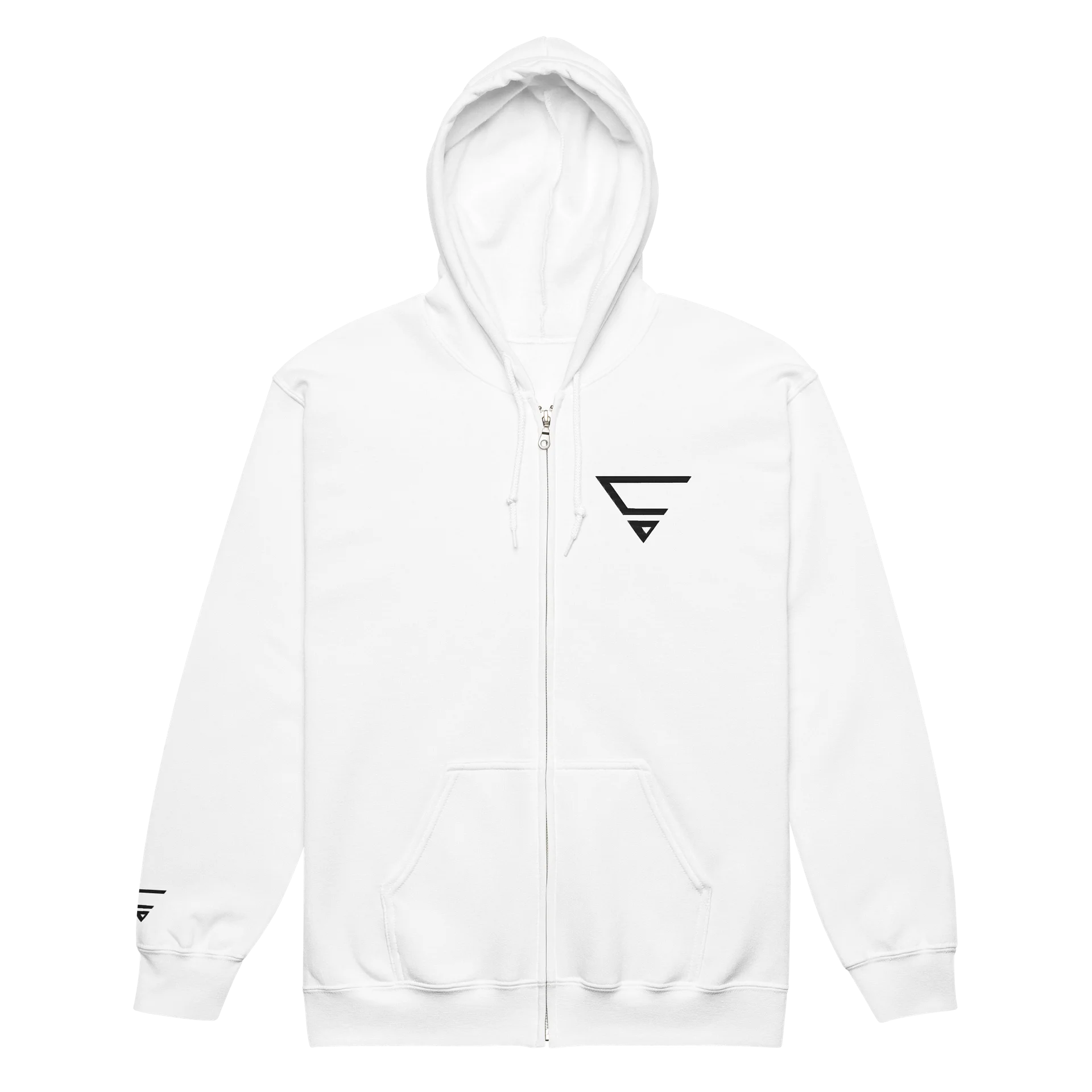CraytoX Zip-Hoodie - White product image (6)