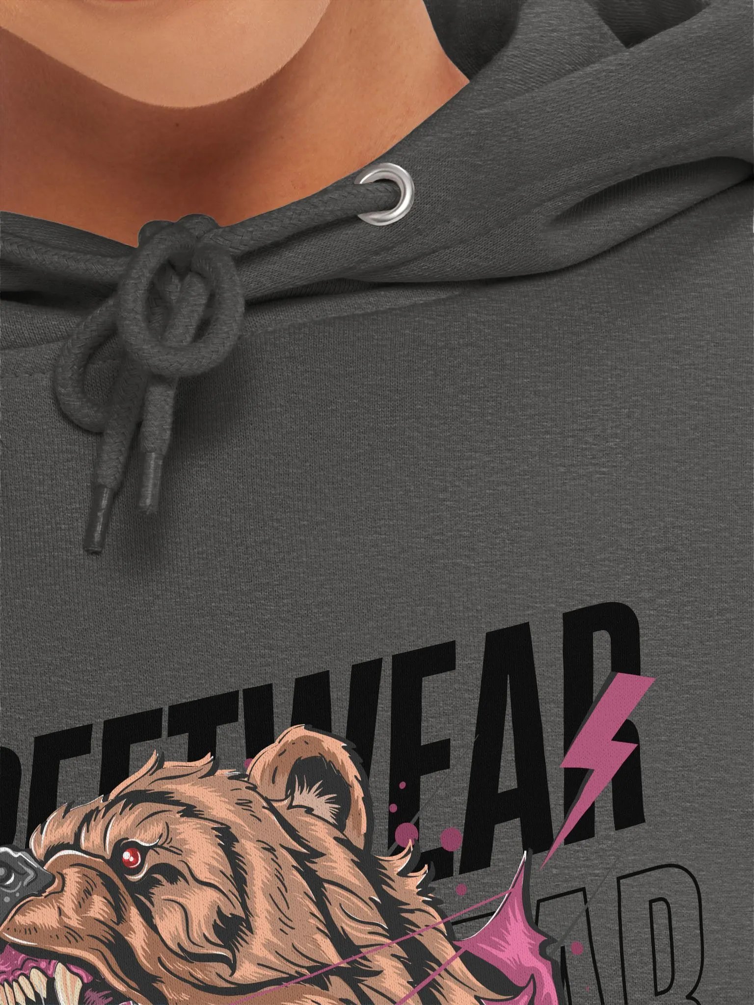 Ferocious Bear Power Hoodie product image (7)