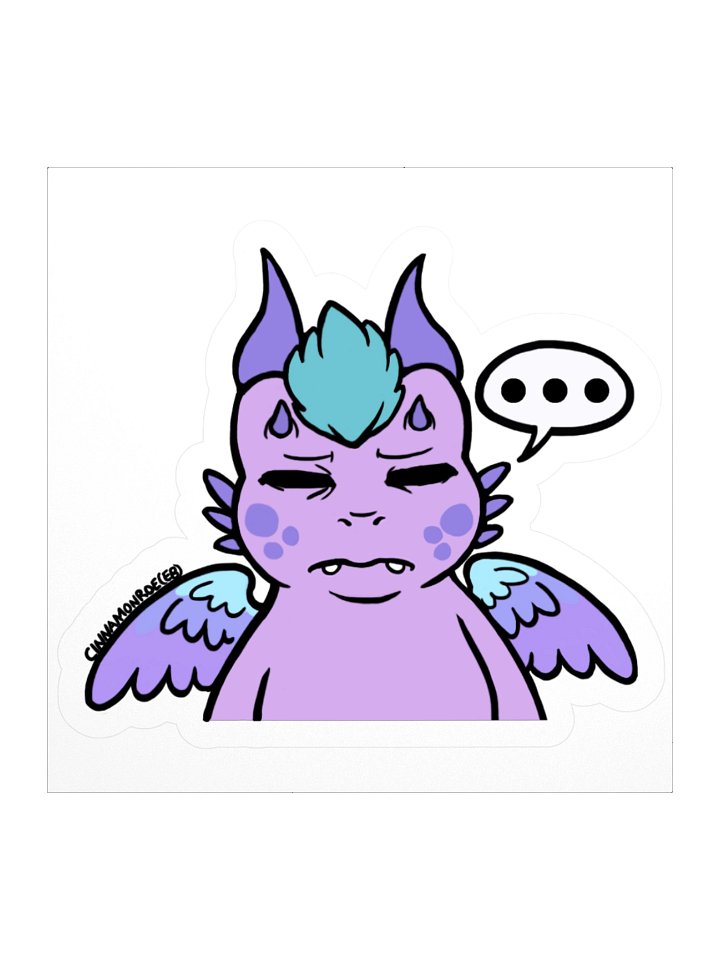 Drakin "Speechless" Sticker product image (1)