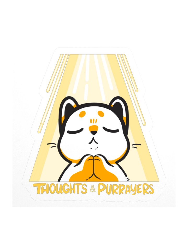 Thoughts&Purrayers(Light) product image (1)