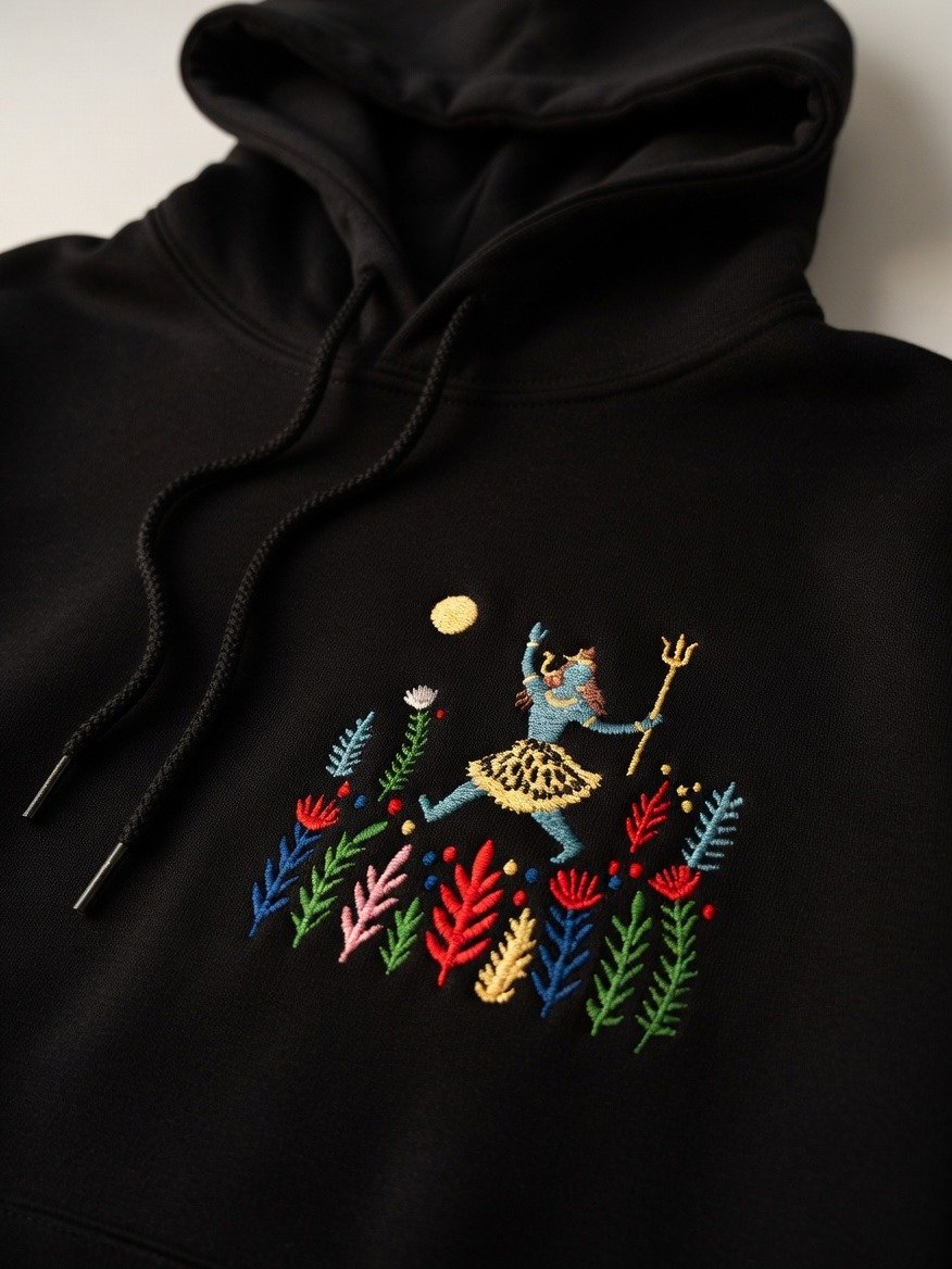 Om Namah Shivaya - Hoodie (BLACK) product image (1)