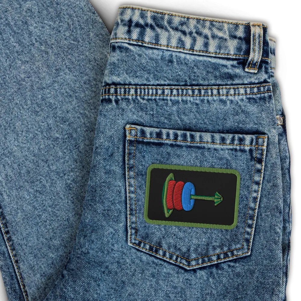 Mogo with Rings Embroidered Patch product image (3)