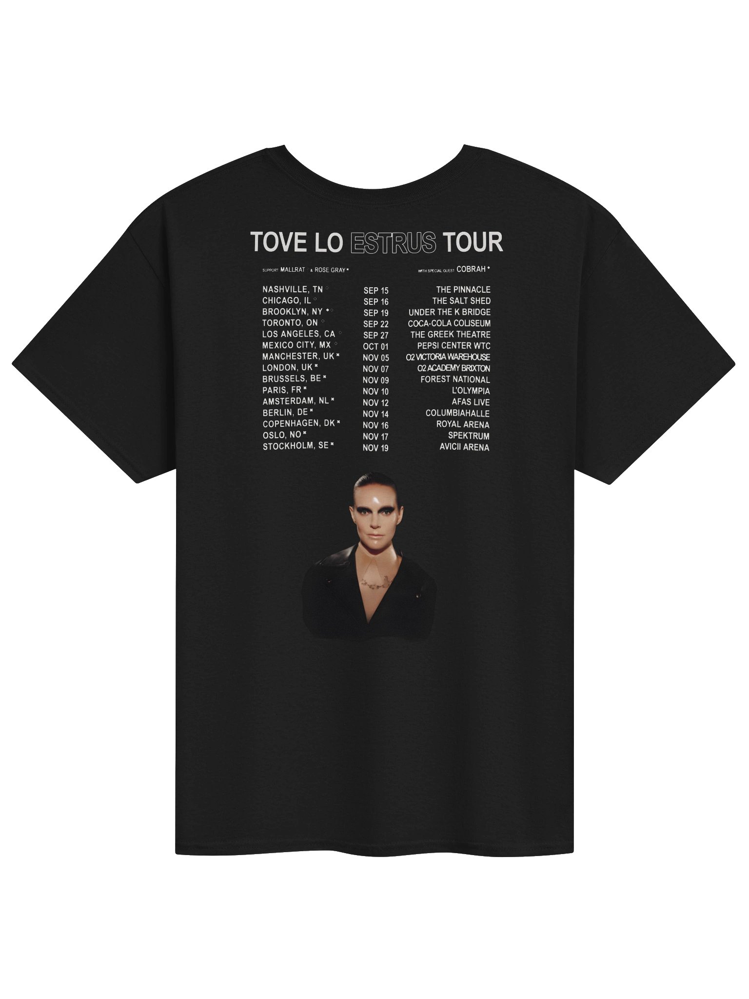 Tove Lo ESTRUS Tour Merch Tshirt product image (2)