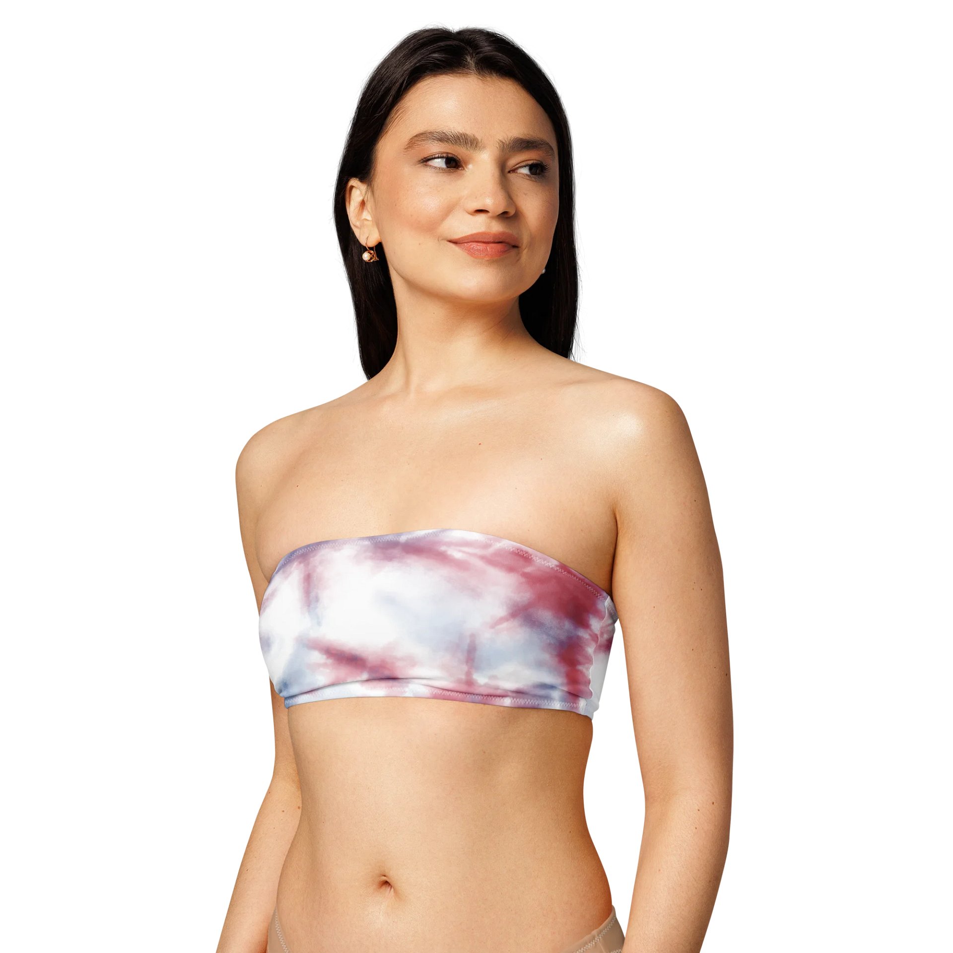 Ocean Swirl Bandeau Bikini Top product image (5)