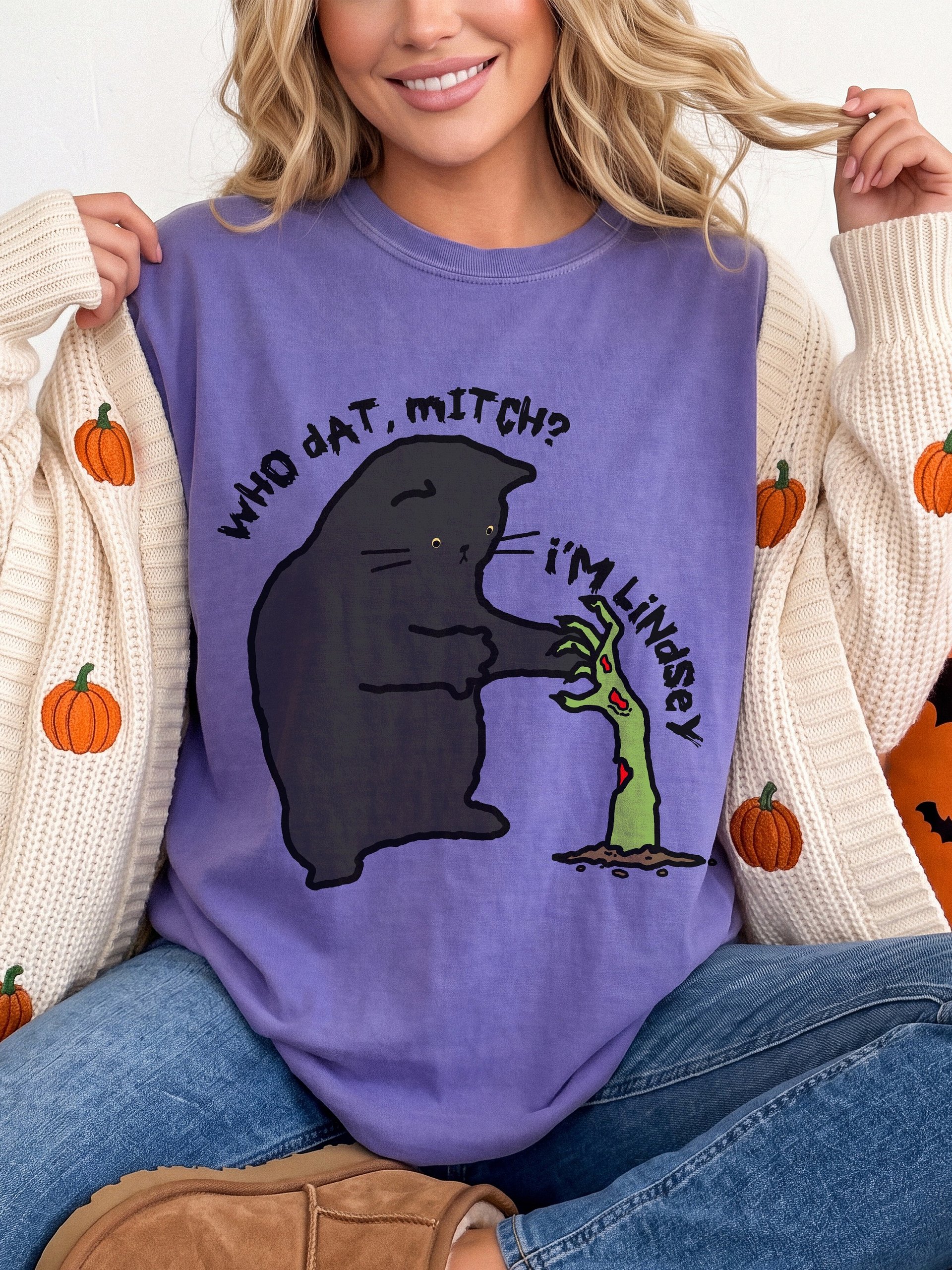 Funny Liberal Halloween Zombie Hand Where's Mitch Shirt product image (1)