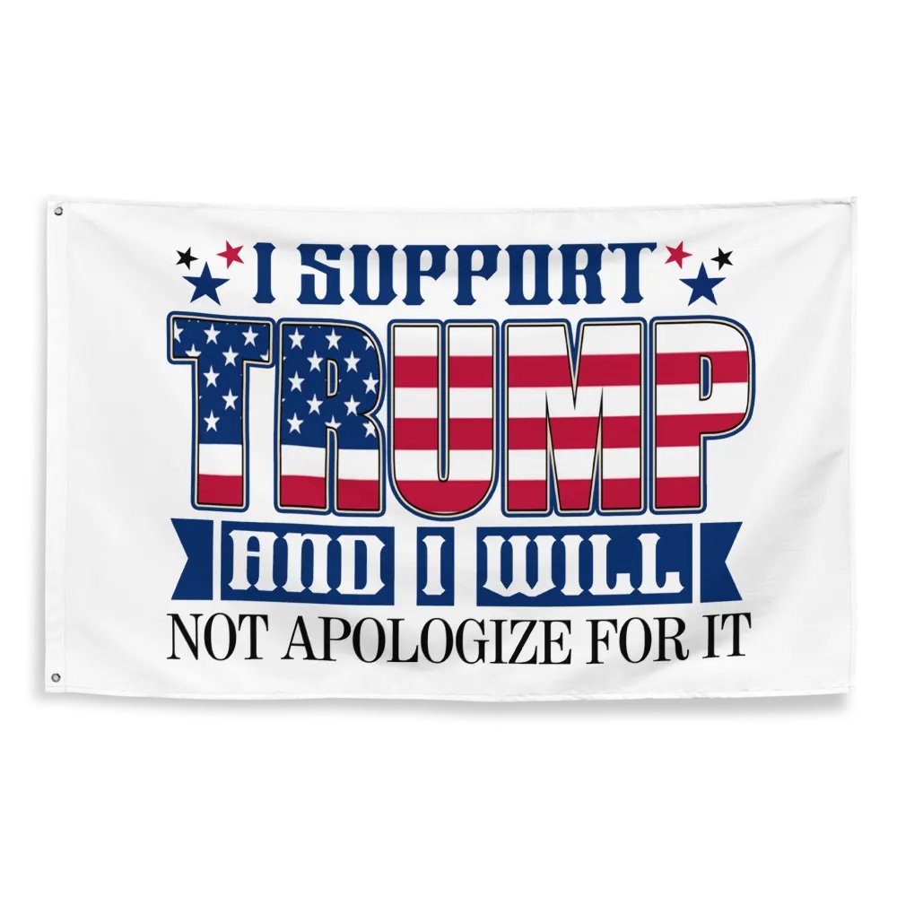 Patriotic Statement All-Over Print Flag product image (2)