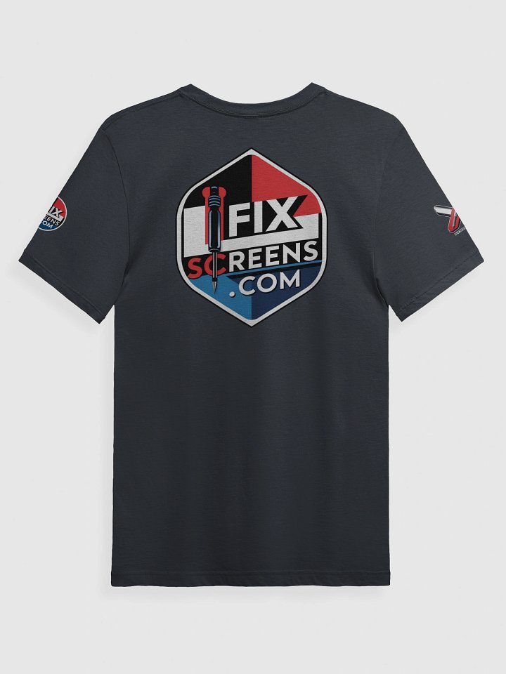 iFixScreens.com Circle Badge T-Shirt product image (10)