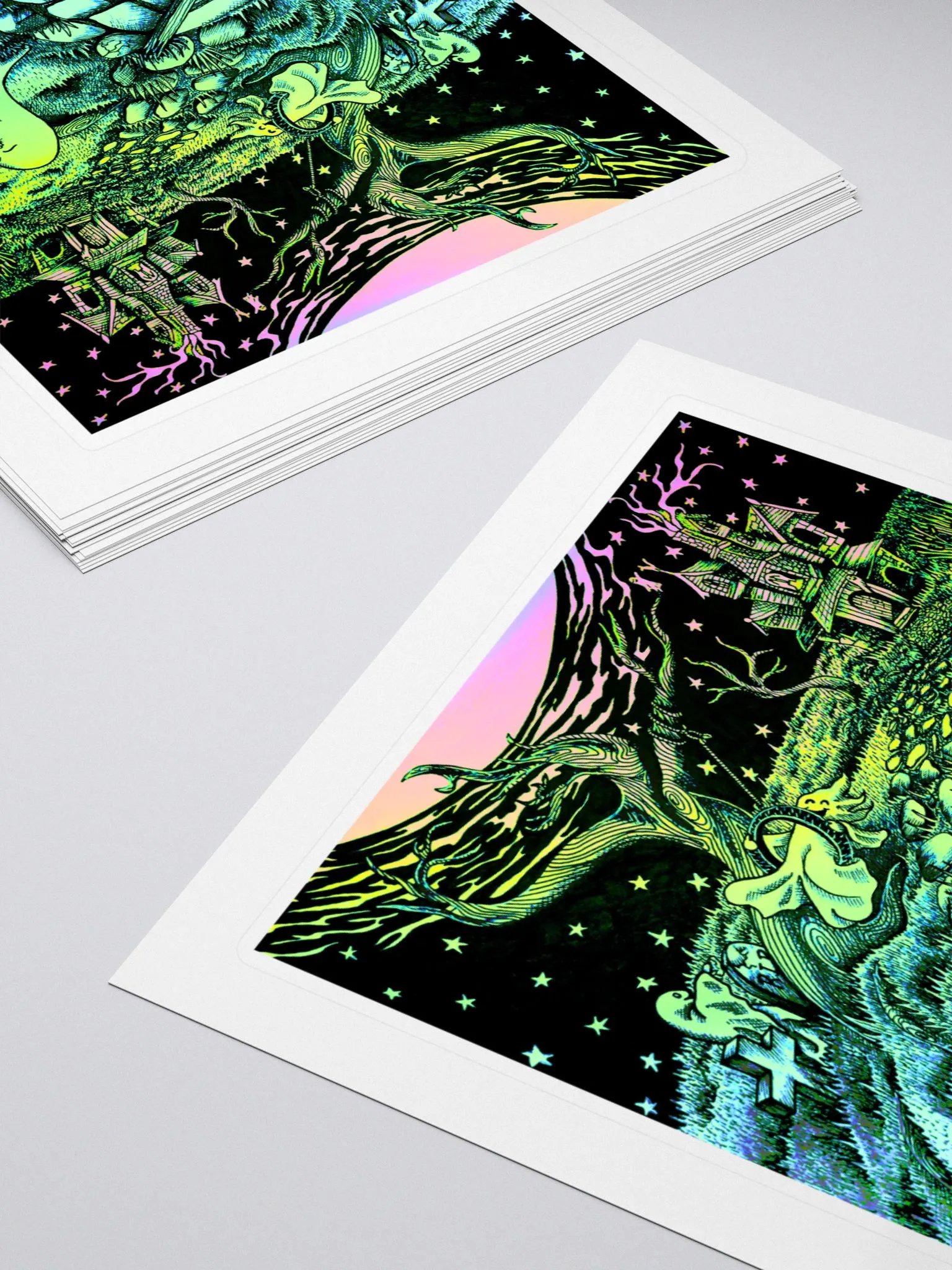 Limited edition Haunted Estate Stickers product image (4)