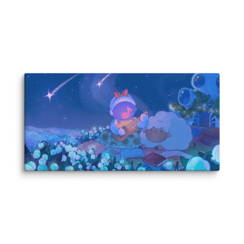 Noodle Collection - Cozy Guitar Friends Canvas Print product image (1)