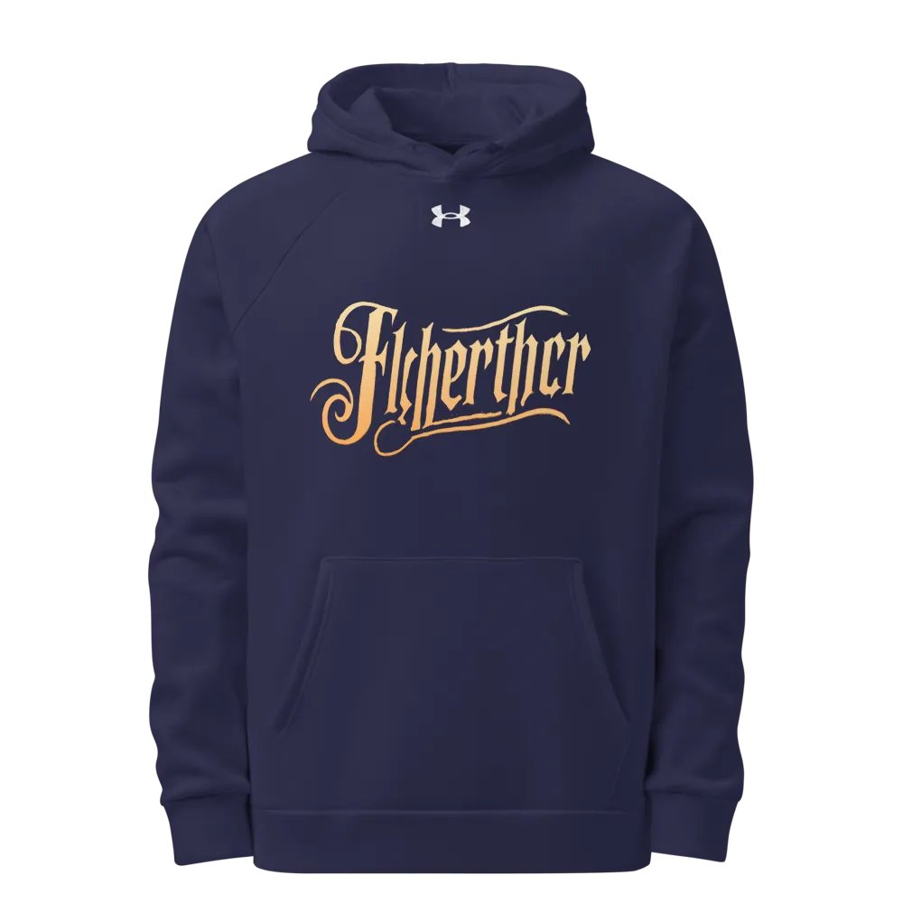 Gradient Fighter Script Hoodie product image (1)