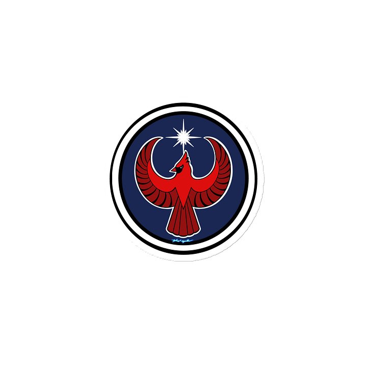 Northern Cardinal- Resistance. IL, IN, KY, NC, OH, VA, WV. (magnet) product image (2)