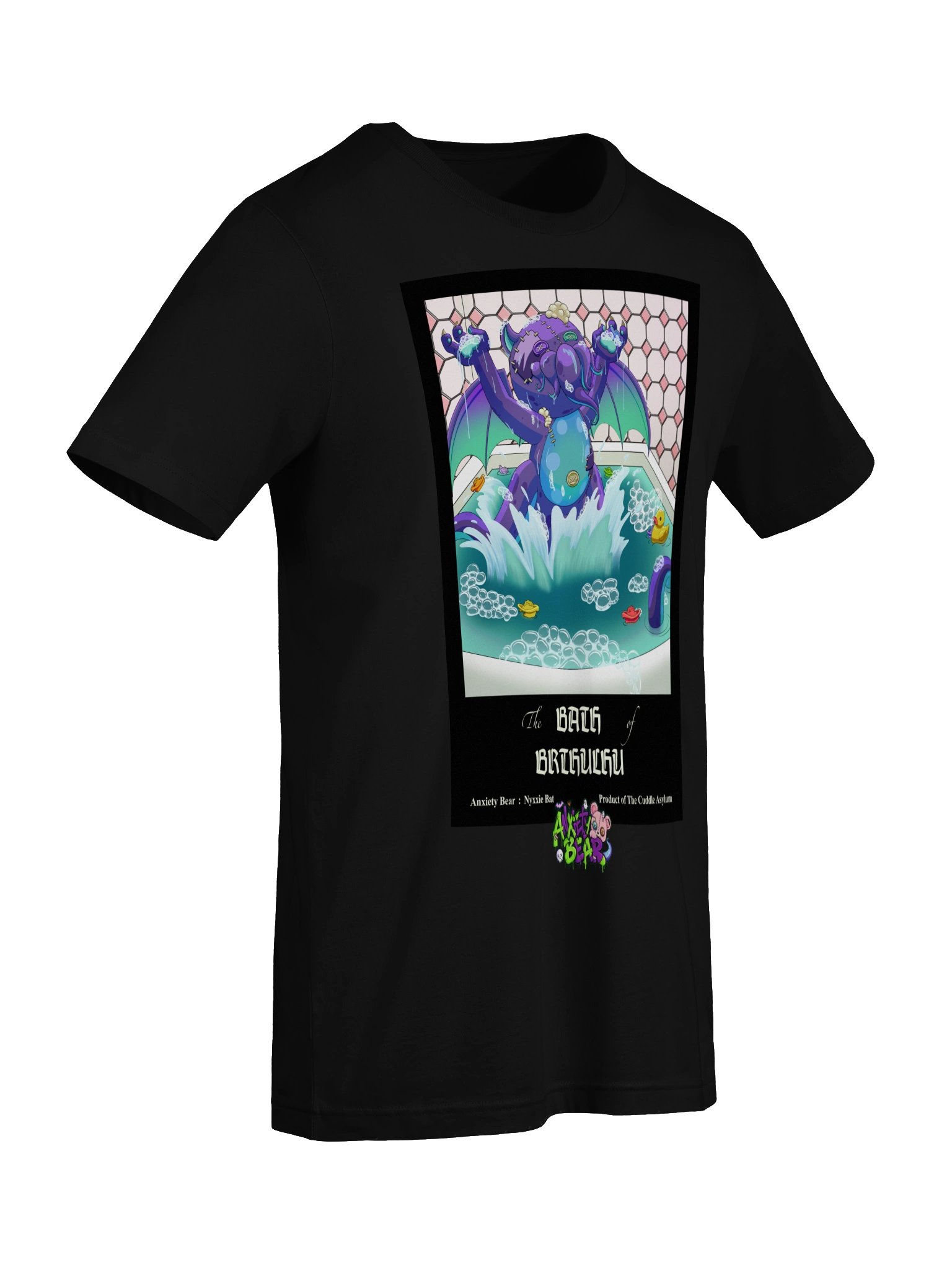 Anxiety Bear presents: Bath of Bruthulu T-Shirt Color version product image (7)