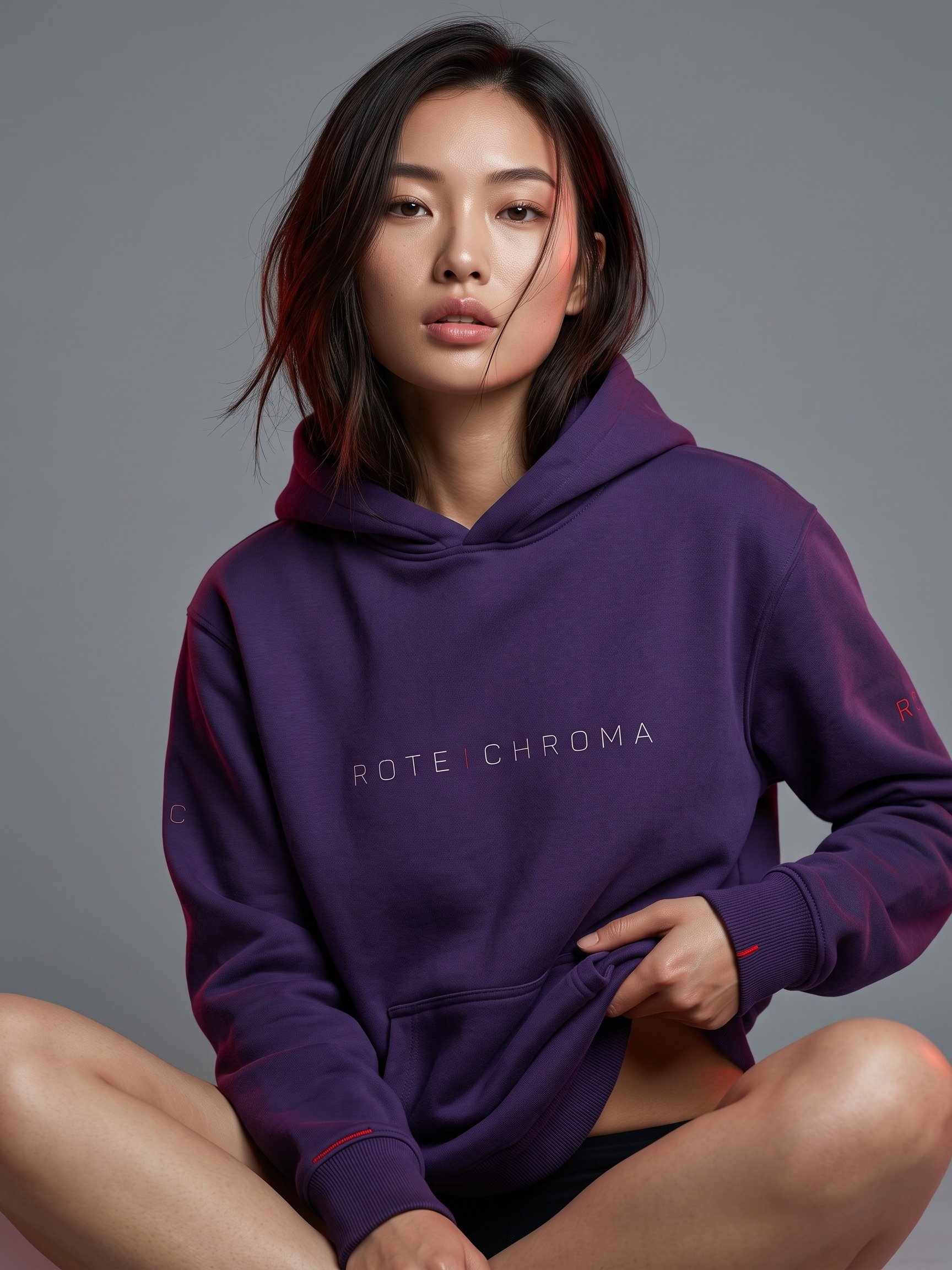 Rote Chroma Premium Pullover Hoodie (RC-016) product image (12)