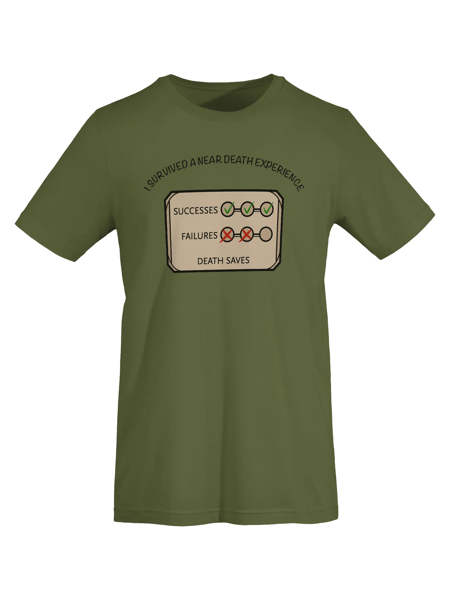 Death Saves Supersoft T-Shirt product image (4)