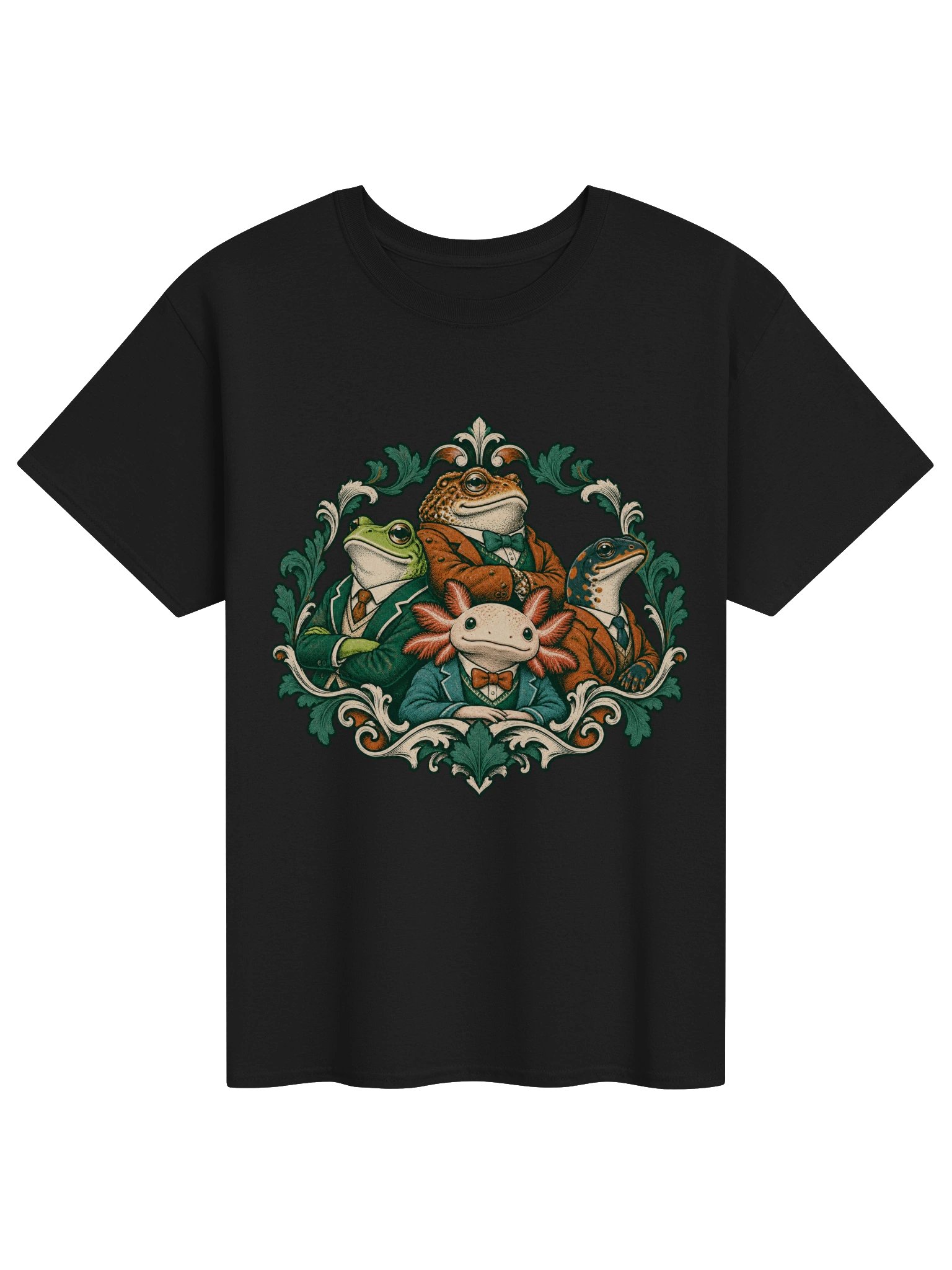 Dapper Amphibian Gentlemen Crest T-Shirt product image (1)