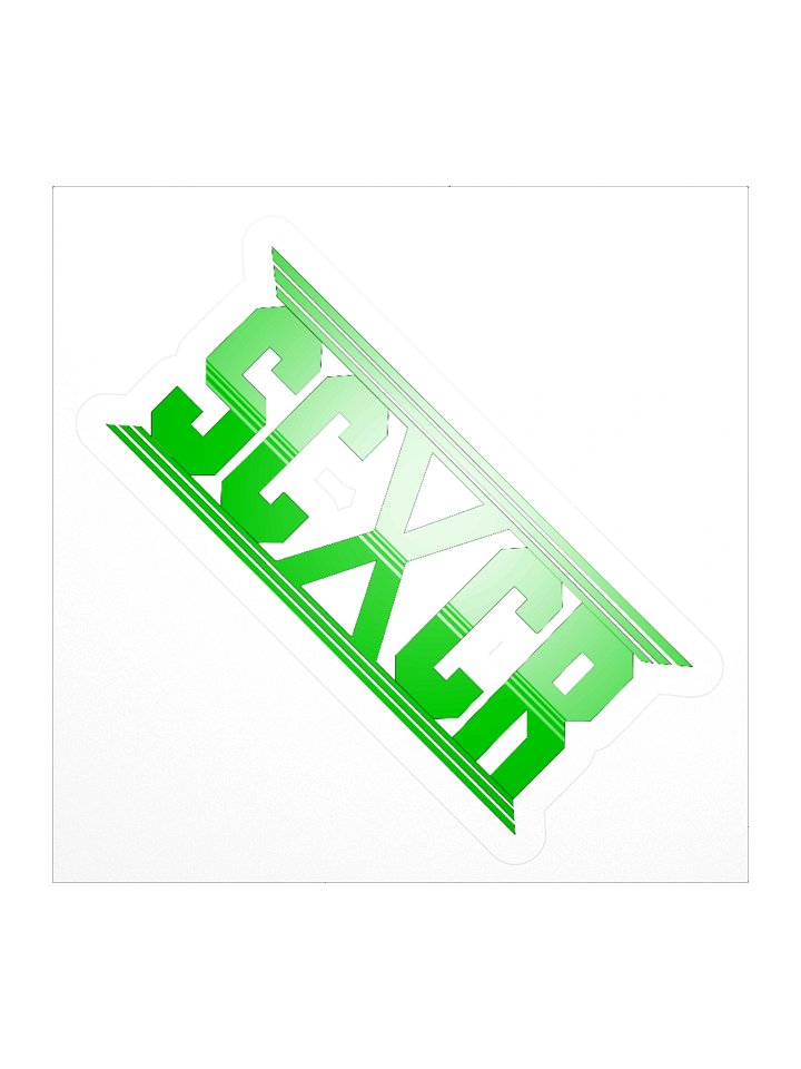 SCBars (Green) Sticker product image (1)