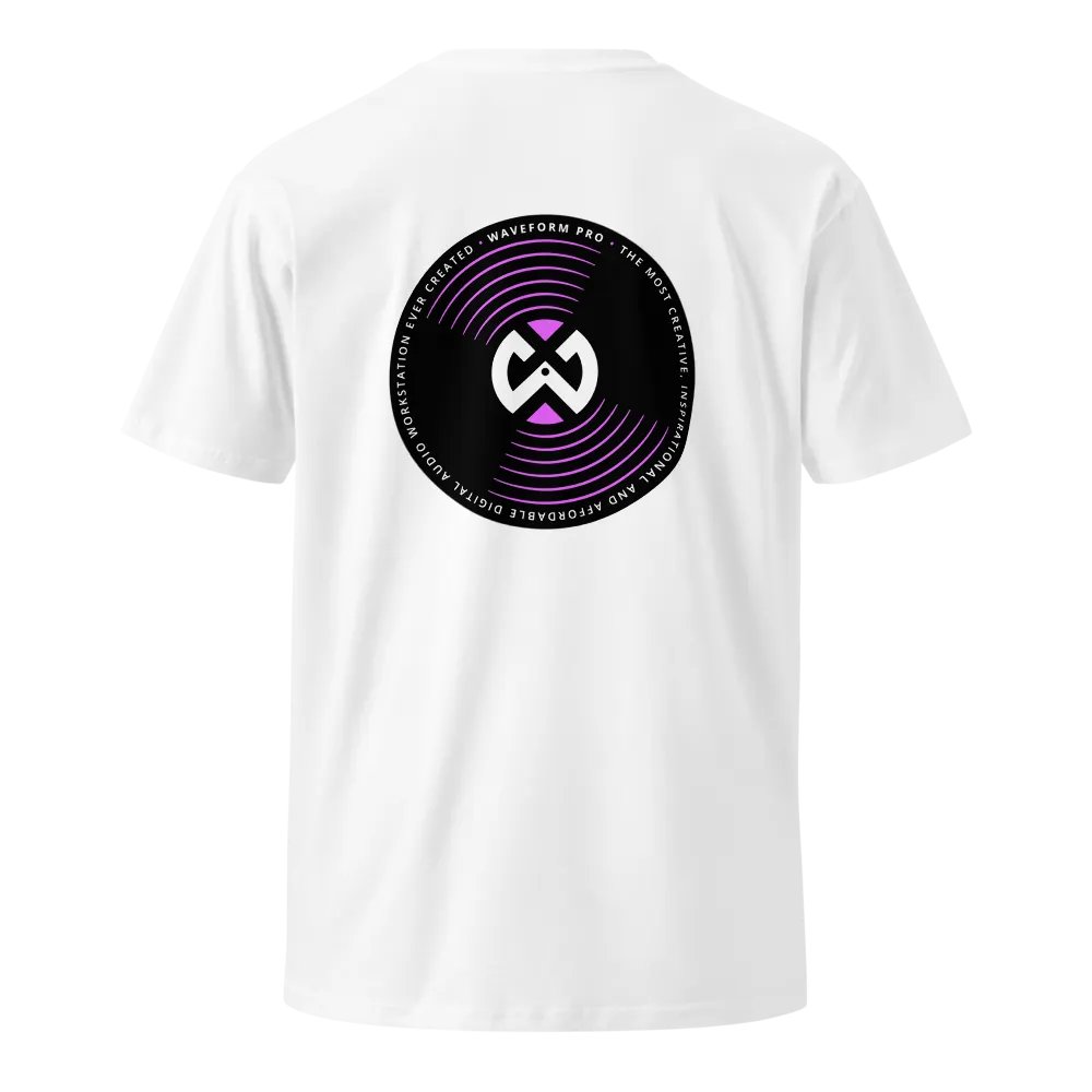 Waveform Vinyl Premium T-shirt - back product image (3)