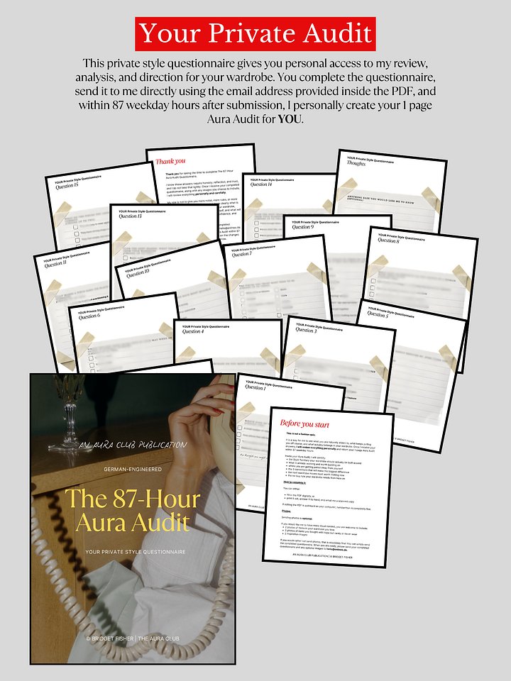 The Personal Aura Audit with Bridget Fisher product image (2)