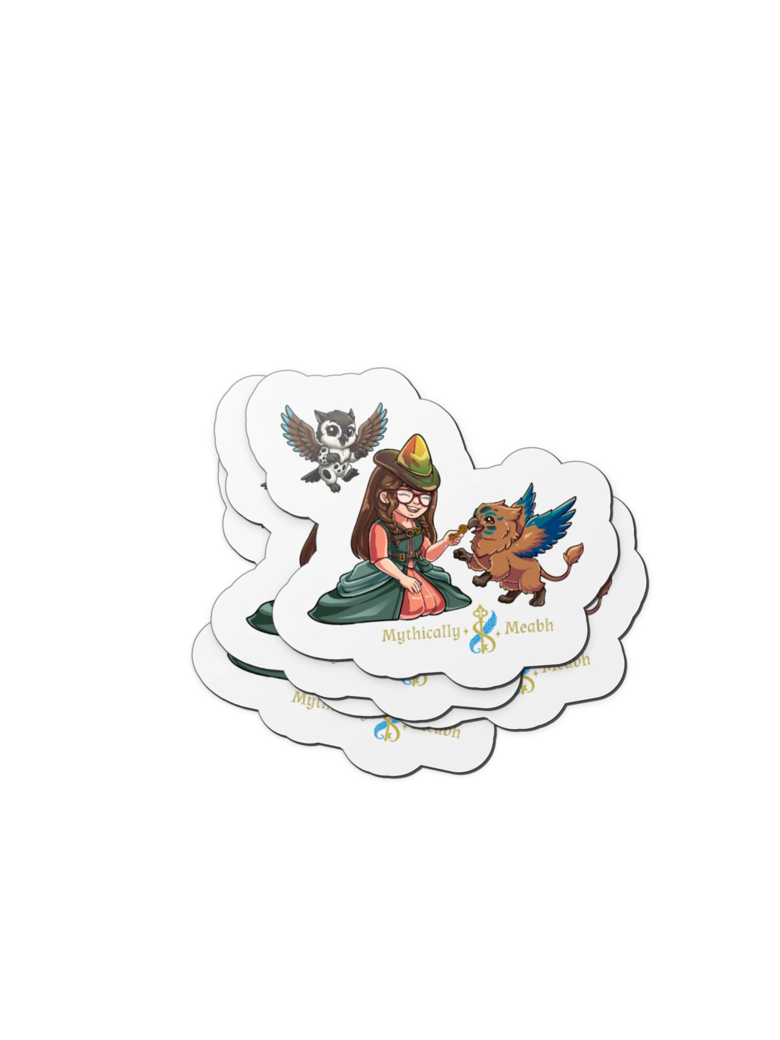 A Little Mythically Meabh Magic | Meabh & Her Gryphons Magnet product image (5)