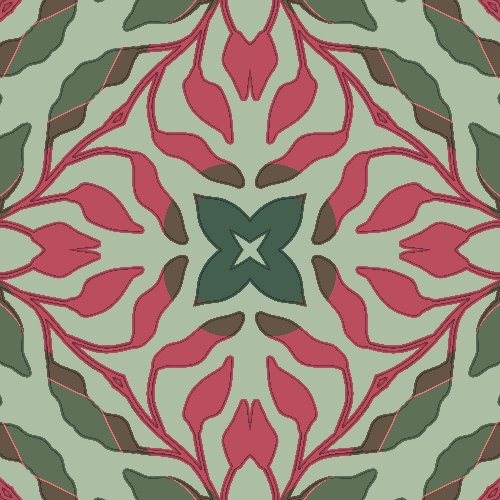 Boho Flower Pattern 04 product image (13)