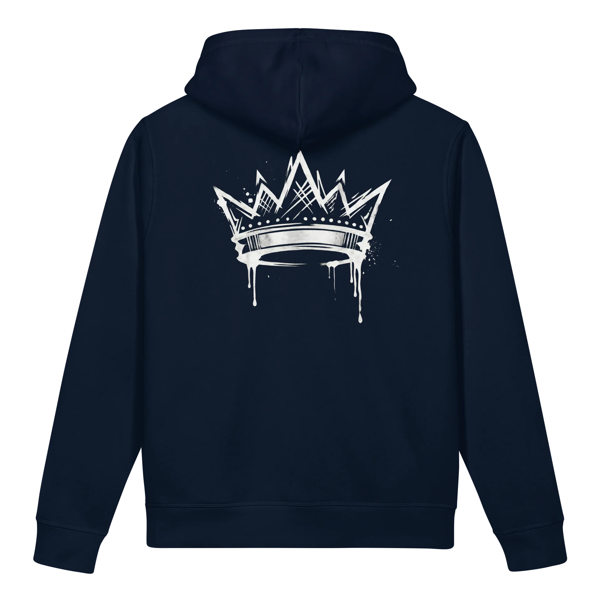 ONE KING True Crown Side Pocket Hoodie black print product image (1)