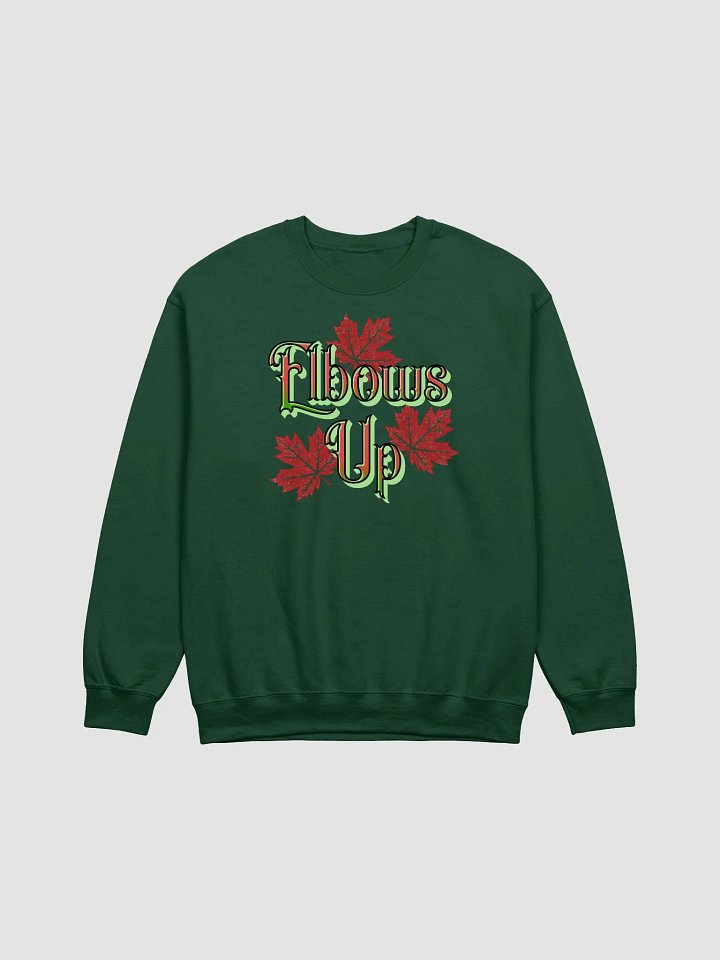 Elbows Up Maple Leaf Canada Crewneck product image (5)