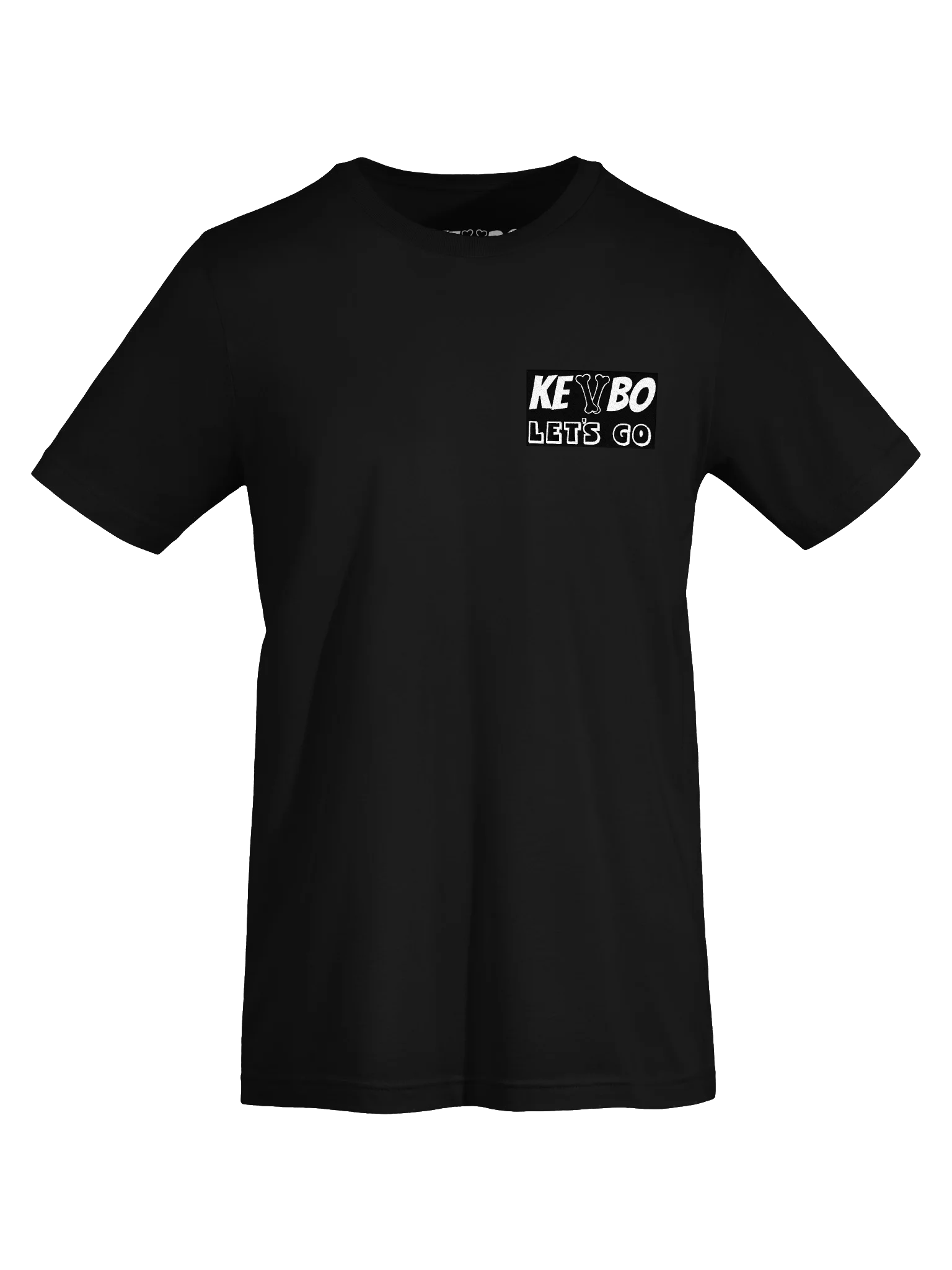 KEVBO "Let's Go" ADULT Embroidered T-Shirt product image (5)