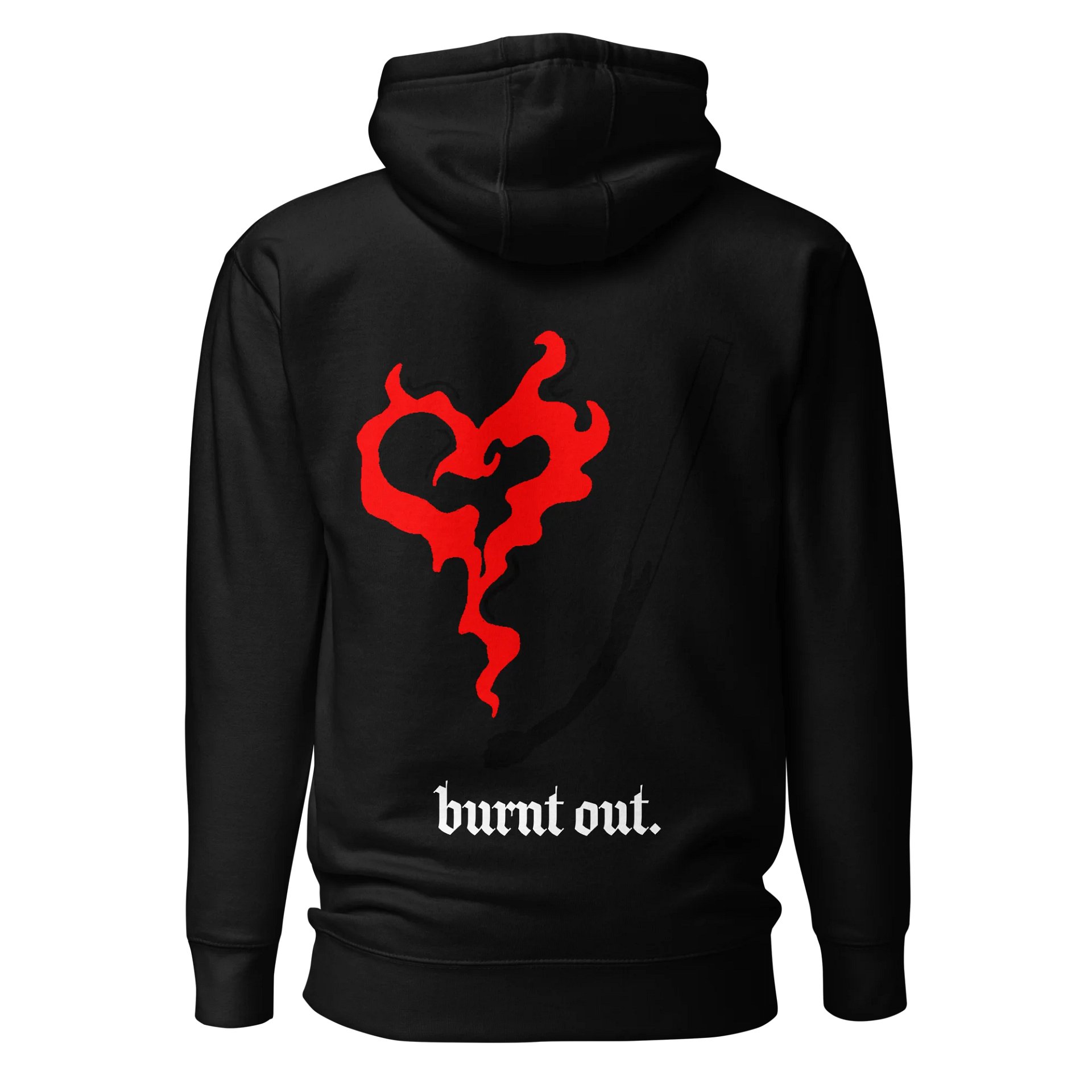 burnt out. Hoodie product image (1)