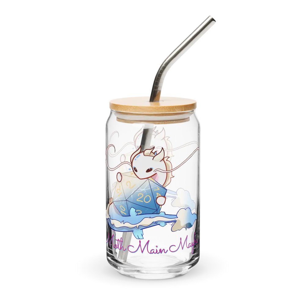 Moth Glass with Dice Logo product image (2)