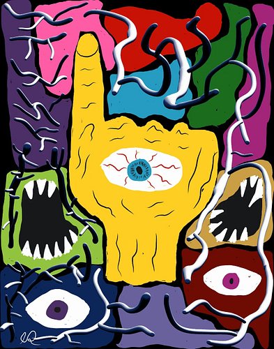 Some weird art to start the day