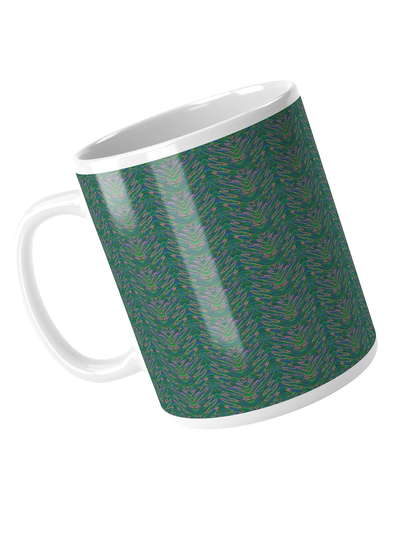 Northern Prism – White Glossy Mug product image (10)